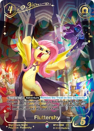 B00ster Pck Nightmare NightFluttershyBP03-CR02CRMy Little Pony Kayou - product listing photo