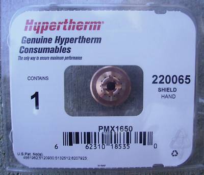 Hypertherm Genuine Powermax 1650 100 Amp Shield 220065 - Made in USA