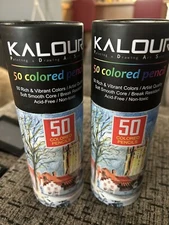 kalour colored pencils 50 Count X 2 …100 Total…