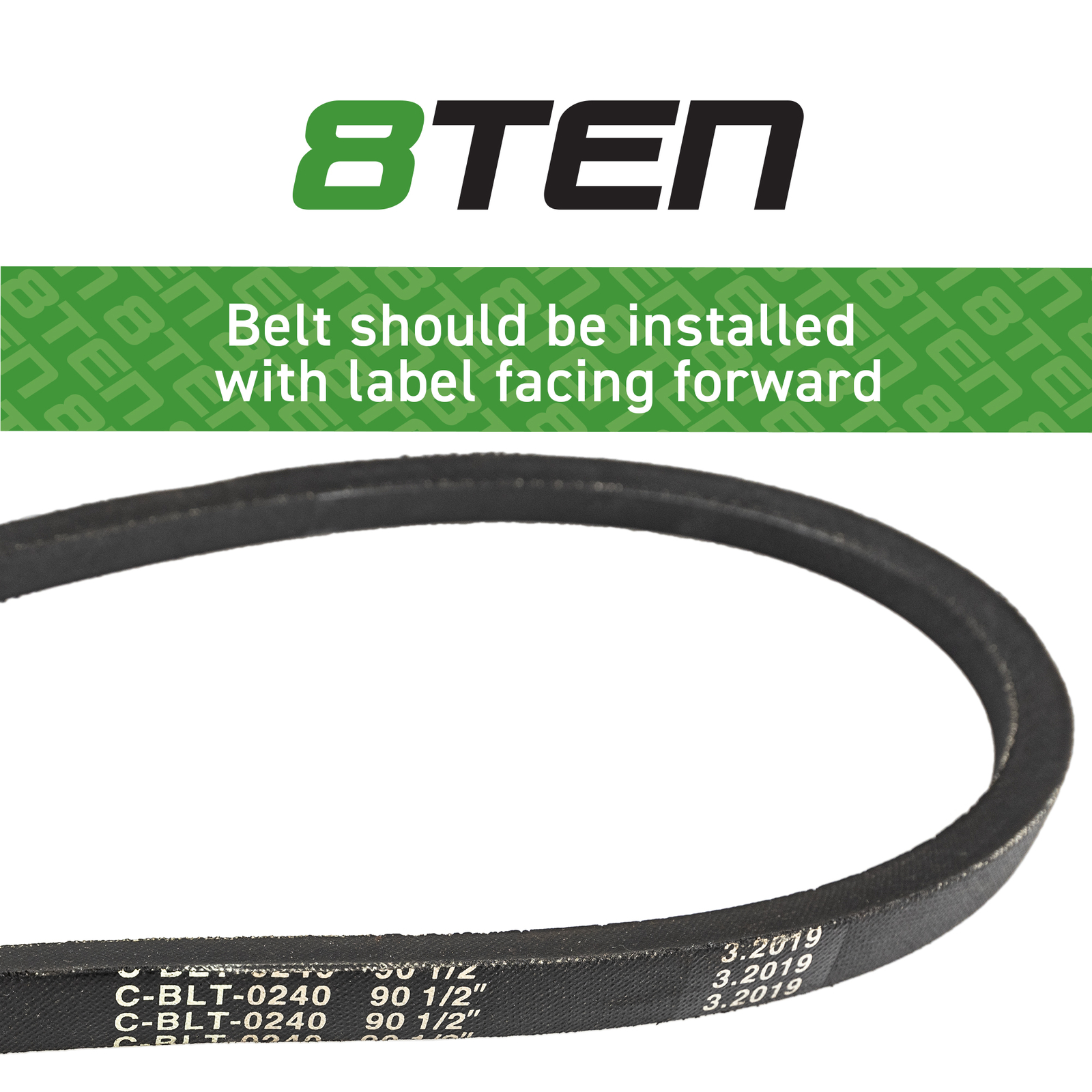 8TEN Variable Speed Drive Belt for MTD Toro LTX1040 LX420 9540467A 112