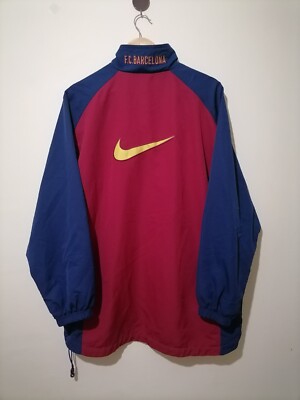 Barcelona Tracksuit Jacket 1997-98 ジャージ Barcelona 95/97 • Track Jacket • L – Real Vintage Football