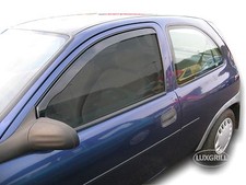 Windabweiser HEKO Passend Für Opel Corsa B 1993-2001 3-Türer 2-Tlg