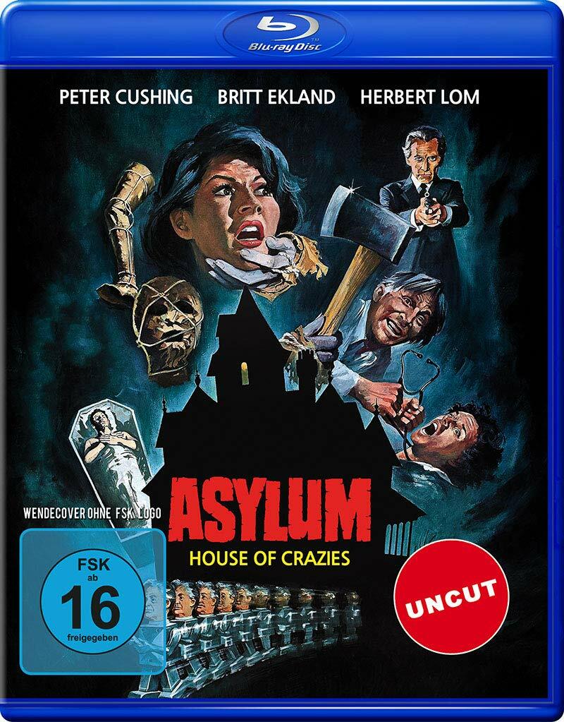 Asylum 1972 House of Crazies Peter Cushing Britt Ekland Roy