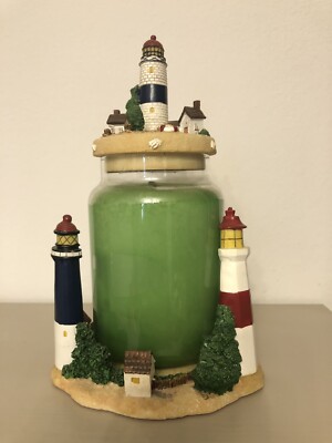 Yankee Candle Jar Holder + Topper Light House