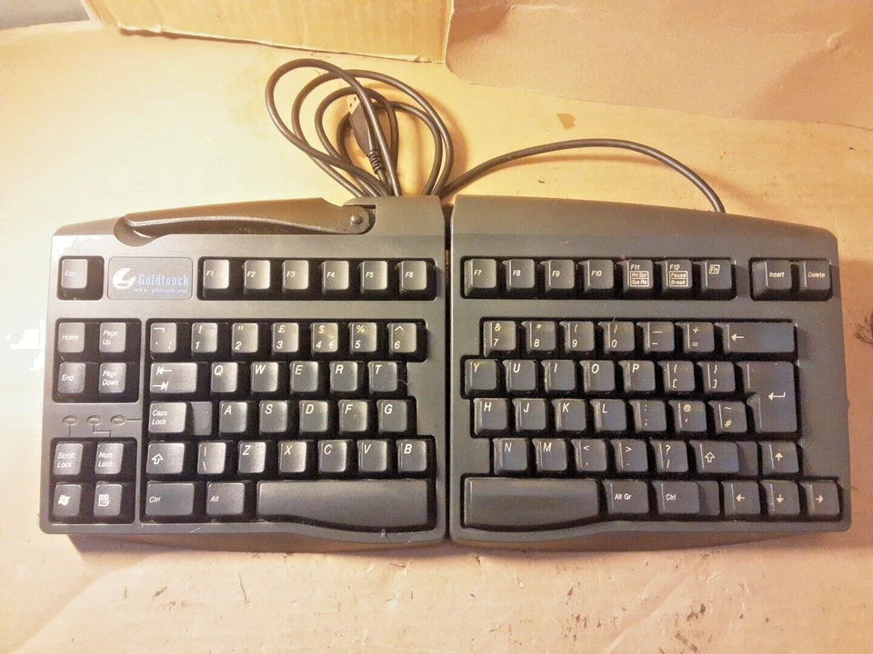 GOLDTOUCH ERGONOMIC KEYBOARD,UK MODEL: KFK-E88YB - Image 2 of 4