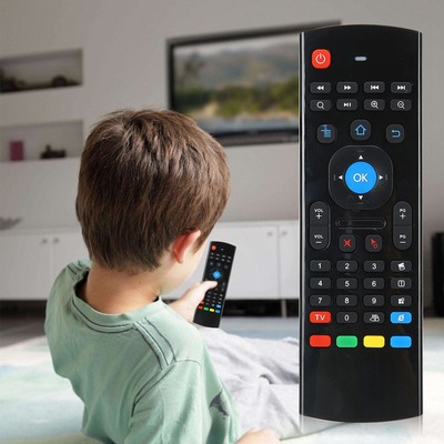 New MX3 2.4G Wireless Air Fly Mouse Motion Sensing Infrared Remote Controller Fo