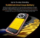 New Super Phone Pro Rugged Smartphone 15080mAh 24GB+256GB Android 13 120Hz NFC