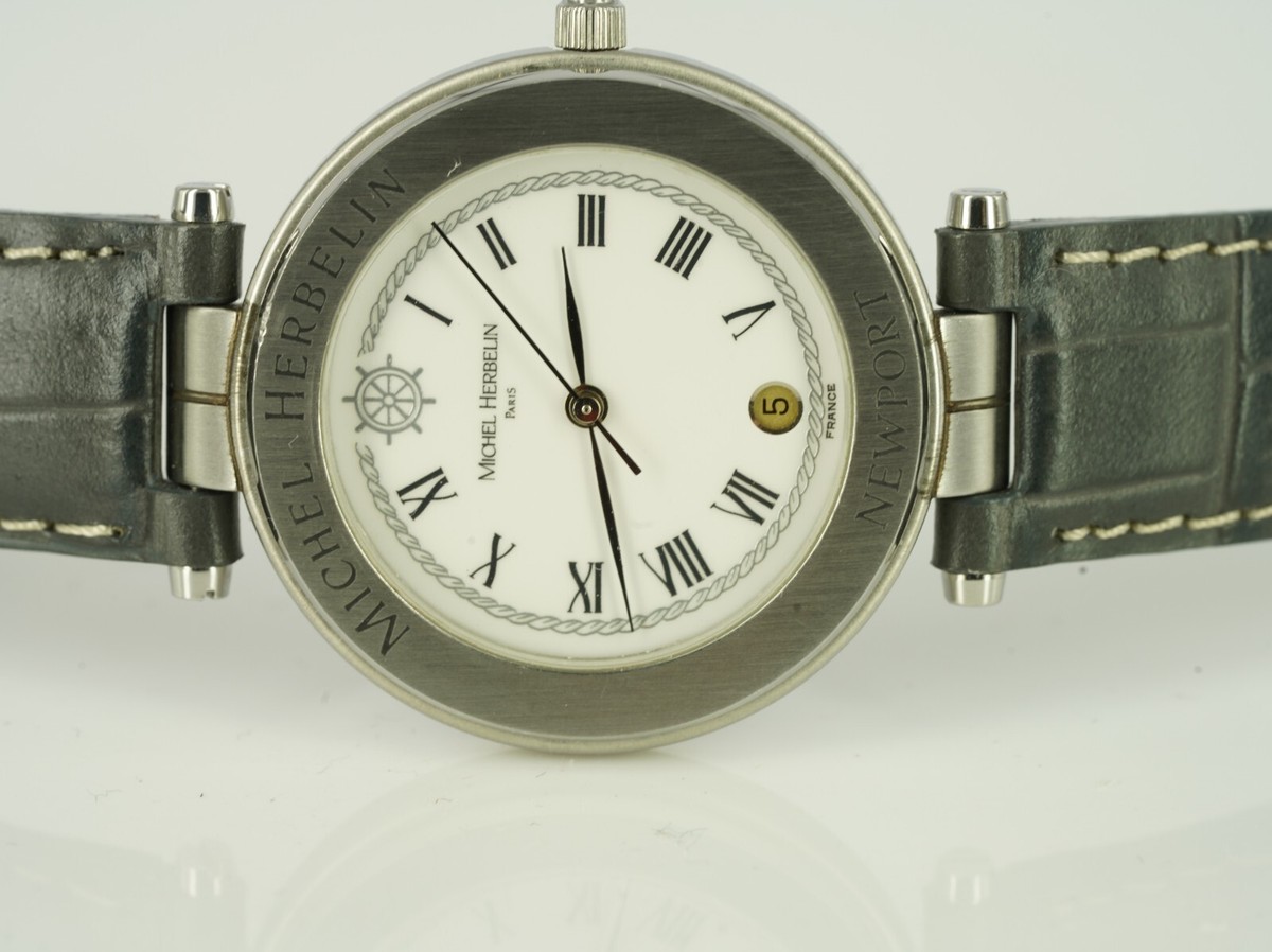 Michel Herbelin Newport HAU ETA Quarz mm Neu  Gewährleistung