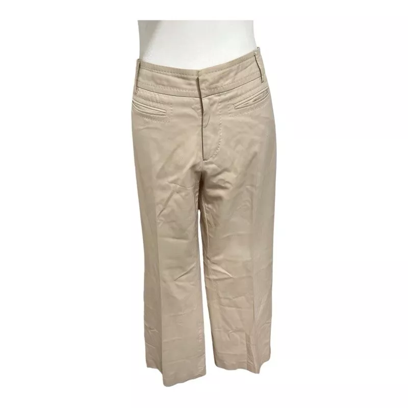 Pantalon Gucci beige kaki fabriqué en Italie taille 44 voir description