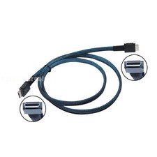 OCuLink PCI-E SFF-8611 4i to OCuLink SFF-8611 SSD Data Active Cable 1M