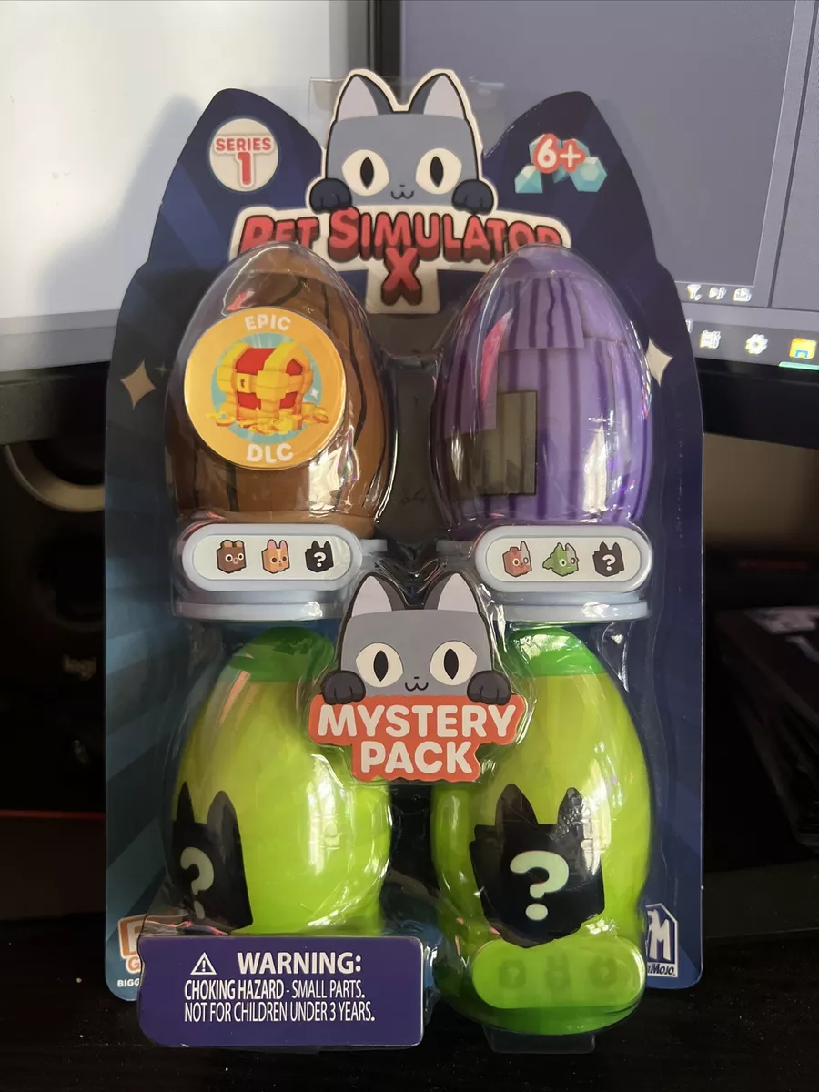 Pet Simulator X Series 1 (4 Pack) Mystery Egg + Epic DLC Code