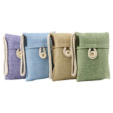 TRIXES Bamboo Charcoal Dehumidifier Bags x4 NEW Stop Interior Damp Mould Smells