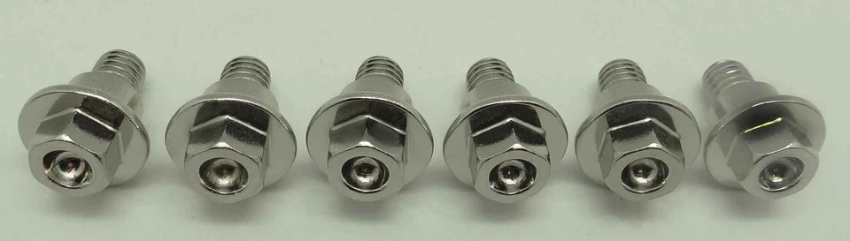 SPECBOLT NICKEL WURKS FORK GUARD BOLTS FOR KTM HUSQVARNA FC FE 125 250 300 450 - Image 4 of 4