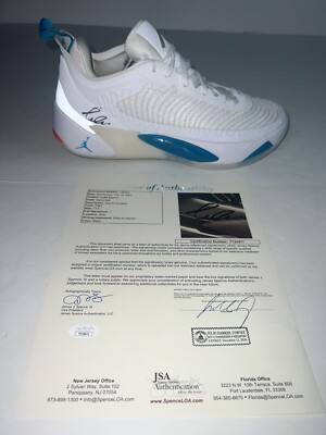 Luka Doncic Autograph Signed Nike Air Jordan Luka Right Shoe
