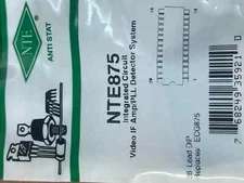 NTE Electronics NTE875 IC VIDEO IF AMPLIFIER/PLL DETECTOR SYSTEM 28 LEAD DIP