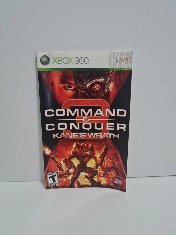 Command & Conquer 3 Kanes Wrath, Xbox 360, Great Condition CIB, Completed Tested - Image 4 of 4