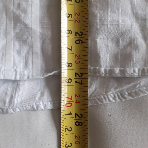 PAUL SMITH Men's Ice Blue Self Pattern Short Sleeve Shirt Size Large - Picture 5 of 10