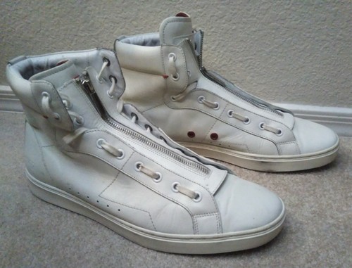 Hugo boss hi top tennis shoe Sz 44 