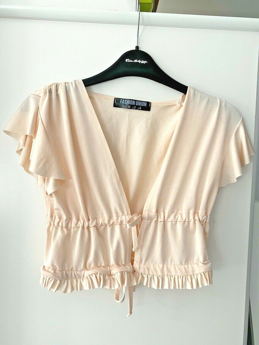 asos ruffle top