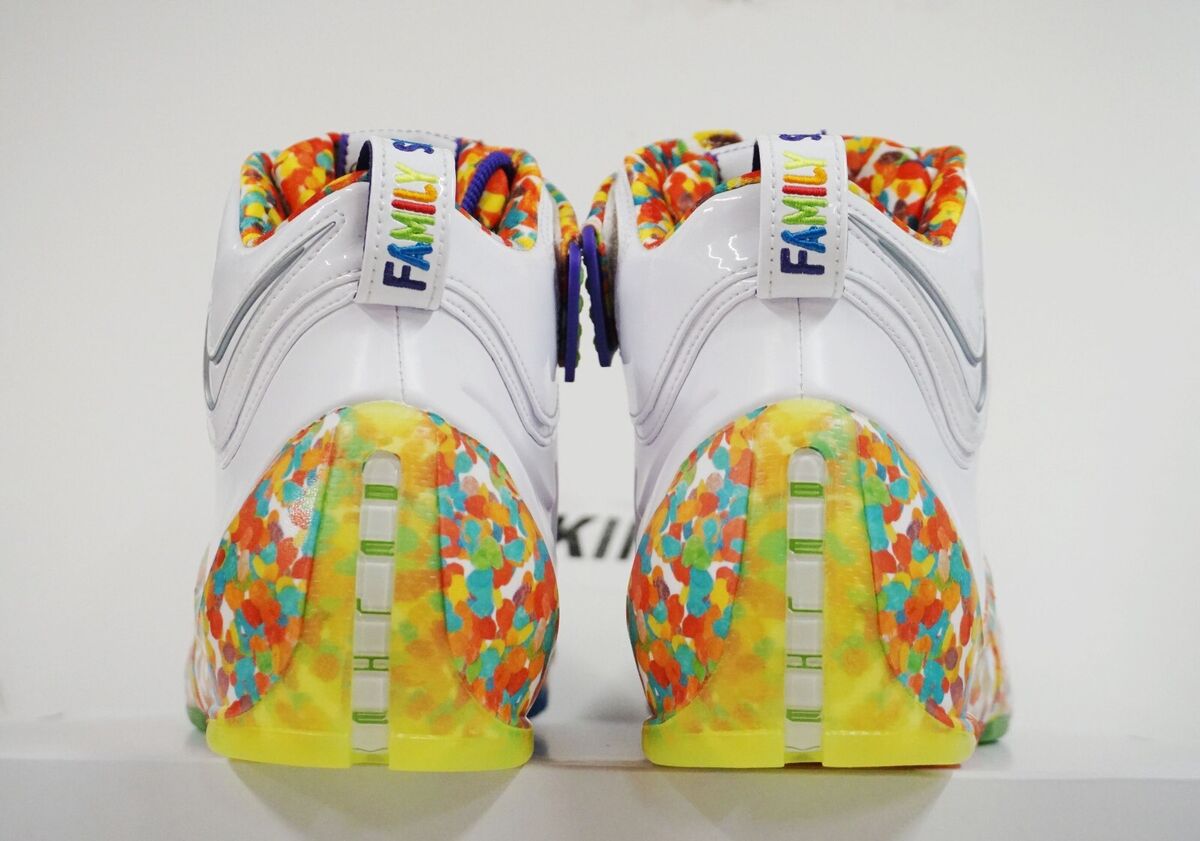 2024 Nike LeBron IV 4 Fruity Pebbles James Limited Edition 2024 Nike LeBron IV 4 Fruity Pebbles James Limited Edition