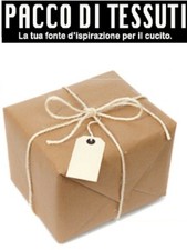 STOCK PACCO DI TESSUTI x CUCITO kg 4 Tessuto Scampolo Stoffa COTONE 100% OFFERTA