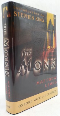 THE MONK Matthew Lewis Intro by Stephen King Oxford World's Classics 1ST/1ST