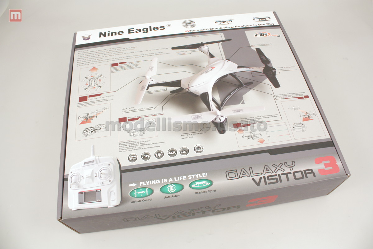 ドローン　nine eagles 2.4GHz 4ch マルチコプター（ドローン クアッドコプター）Galaxy