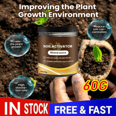 60g Soil Activator - Soil Conditioner Plant & FlowerFertilizer hot
