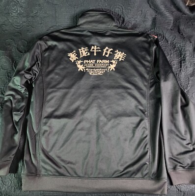 Vintage Phat Farm Jacket Mens XL Tracksuit Full zip Y2K Hip hop | eBay