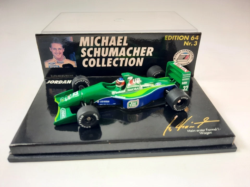 Minichamps Jordan 191 #32 Michael Schumacher 1991 1/64 MSC641103 MSC#3 - Immagine 3 di 4