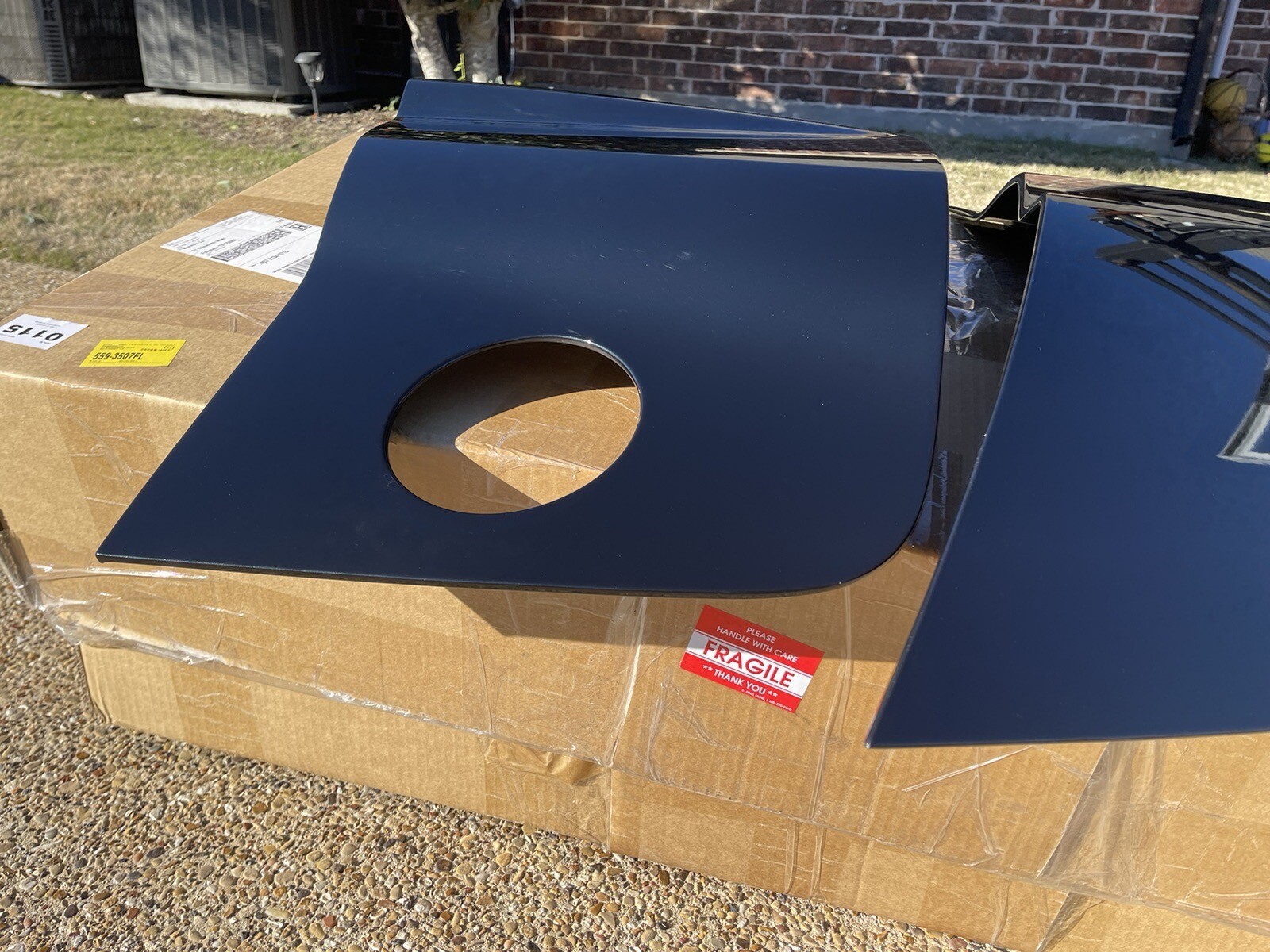 Audi R8 V10 Side Blades Black OE
