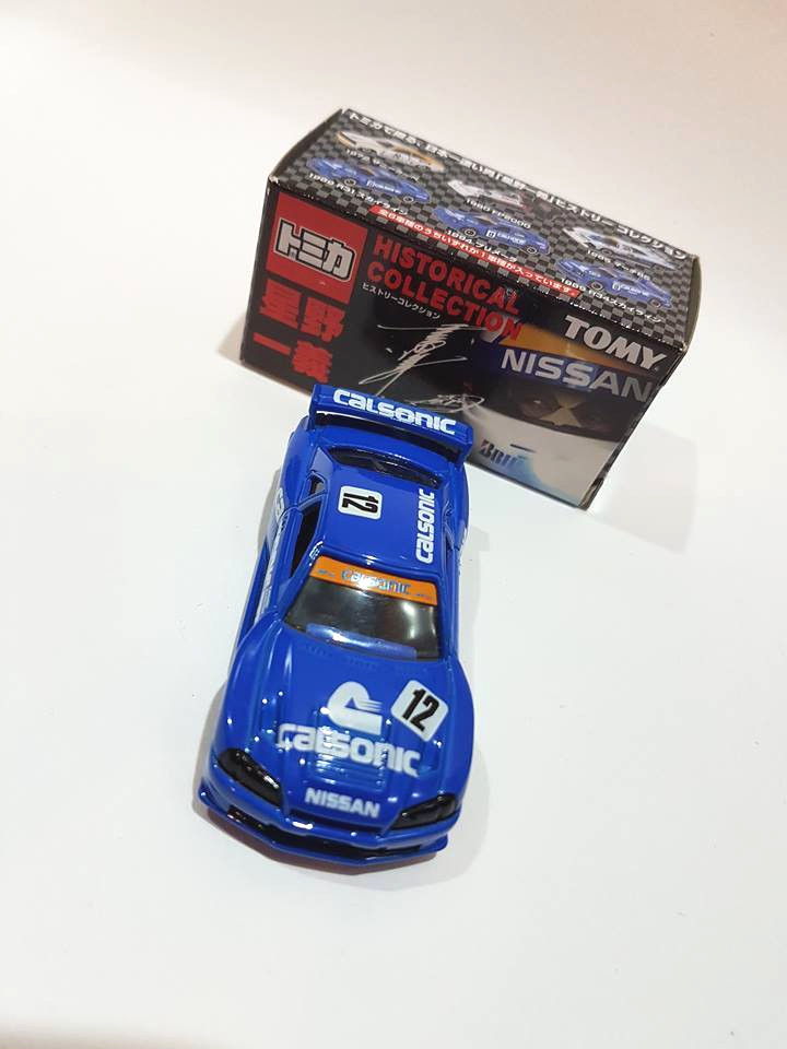 TOMICA HISTORICAL COLLECTION NISSAN Skyline R34 Racing 1999 1/61