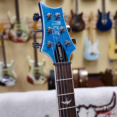 2024 Paul Reed Smith PRS SE Custom 24 Semi-Hollow Piezo Lake Blue