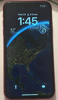 Apple iPhone XR - 64GB - Red (Simple Mobile) A1984 (CDMA + GSM)