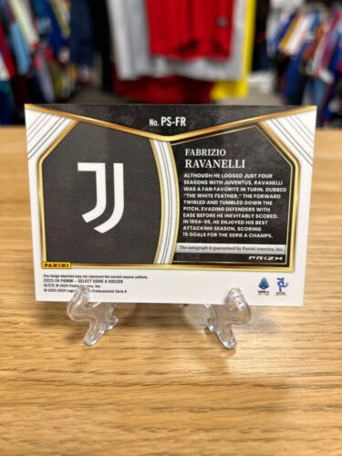 Fabrizio Ravanelli 2023 Select Serie A Pitchside Signatures Auto #PS-FR - Picture 2 of 2