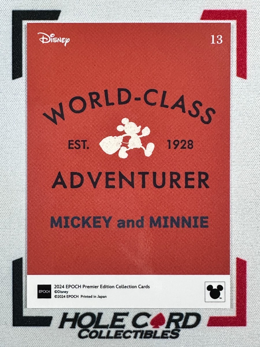 2024EPOCH ディズニー MICKEY PLUTO 2024 Disney Epoch Premier Edition #PC-13 Cut