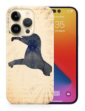 CASE COVER FOR APPLE IPHONE|ST. BENARD DOG WATERCOLOR ART