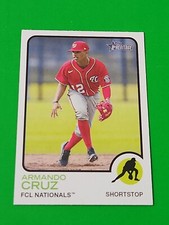 Armando Cruz 2022 Topps Heritage Minor League  #39 , FCL Nationals