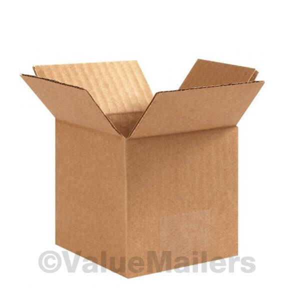 100 7x4x4 Cardboard Shipping Boxes Cartons Moving Sales Packing Max 42% OFF Mailin