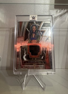 2022 Panini Select WWE - Sparks Sasha Banks #SP-SBK (MEM)