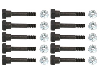 10x Abscherbolzen passend für Honda HSS655K1 Schneefräse