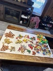GIANT Lot Vintage 1950s Marx , Cowboys Indians Playset Plastic Figures