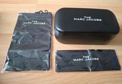 MARC JACOBS Sonnenbrillen Brillen Etui Hülle Case Box Tasche Tuch Staubbeutel 