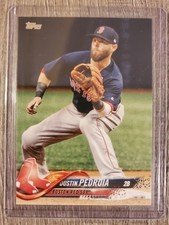 2018 Topps Series 2 #439 Dustin Pedroia Boston Red Sox