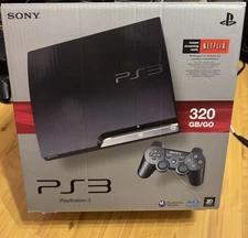(BOX ONLY) Sony PlayStation 3 PS3 Slim 320GB CECH-2501B
