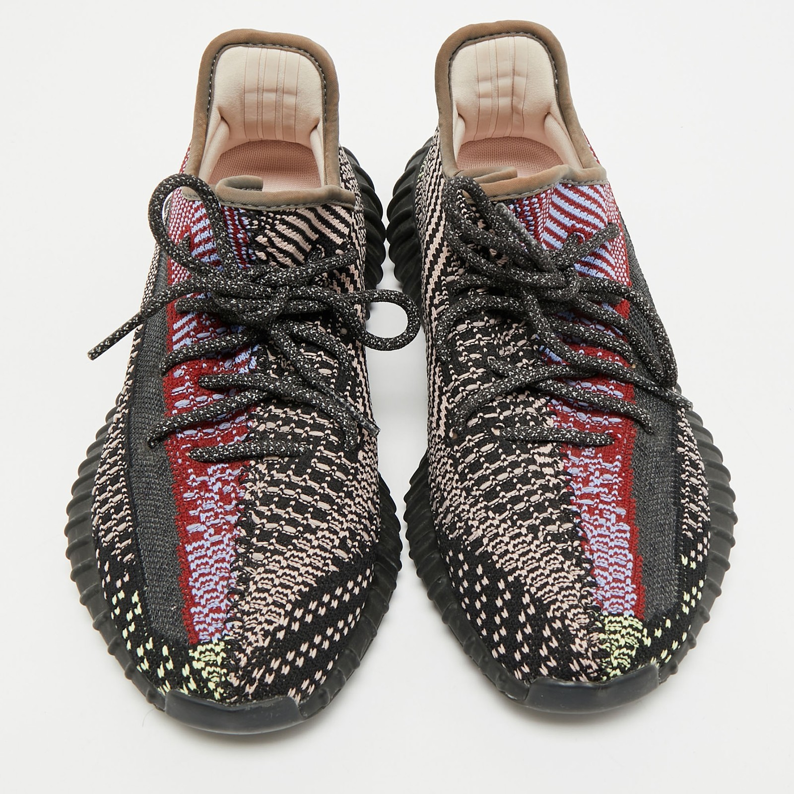 Yeezy x Adidas Boost 350 V2 Yecheil NonReflective Size 40 23 Multicolor Knit image 3