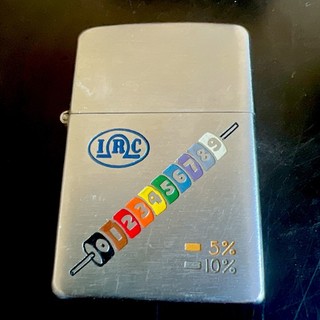 Vintage IRC International Resistance Co Zippo 1930's Rare Lighter 5 Barrel