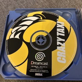 Sega Dreamcast Crazy Taxi PAL No Front Cover