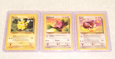 Pikachu 60/64 Eevee 51/64 Jigglypuff 54/64 - Jungle - Pokemon Card - Near Mint on eBay