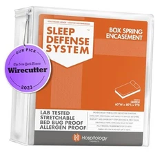  Box Spring Encasement - Zippered 9" - 11" Depth Box Springs Queen 9" Standard